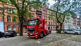 Bärgningsbil snabbt på plats för utryckning i Malmö med omnejd